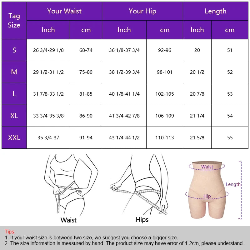 Women Body Shaper High Waisted Trainer Tummy Control Panties Butt Lifter Slimming Underwear Waist Cincher Shapewear Shorts.