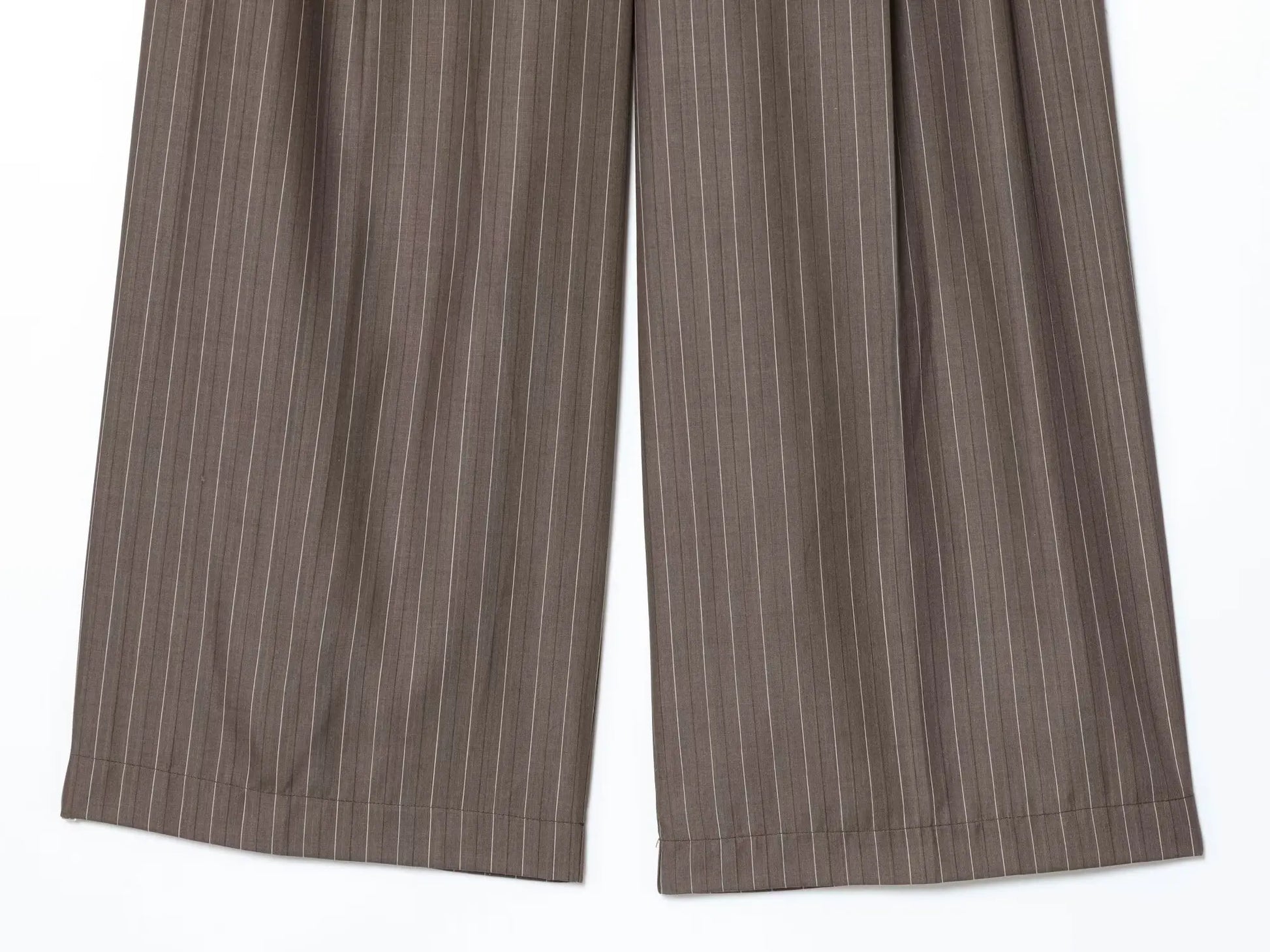 KONDALA Women Elegant Striped Blazer Suit Slim Button Blazer or Wide-leg Pants 2025 Spring Fall Fashion Mujer Commute Pants Set.