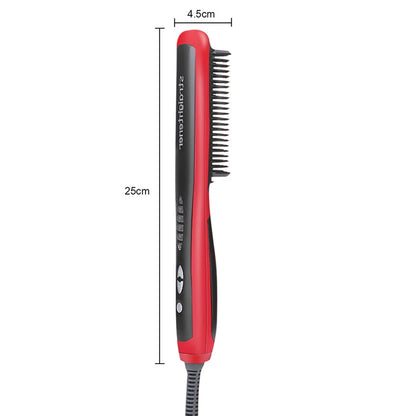 Salon Professional Negative Ion Straight Hair Comb Portable And Fast Heating Negative Ion Straight Hair Comb Styling Tool.
