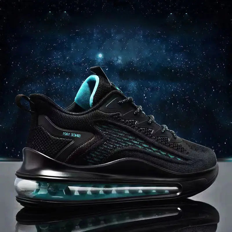 кроссовки мужские 2023 Men Air Cushion Casual Sneaker Mesh Breathable Running Shoes Men Outdoor Thick Sports Walking Sneakers.