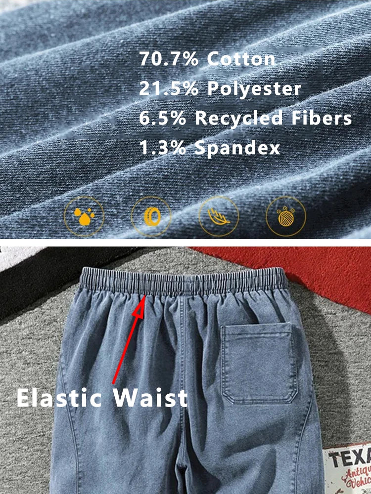 Frühling Sommer Schwarz Blau Cargo Jeans Männer Streetwear Denim Jogger Hosen Männer Baggy Harem Jean Hosen Plus Größe.
