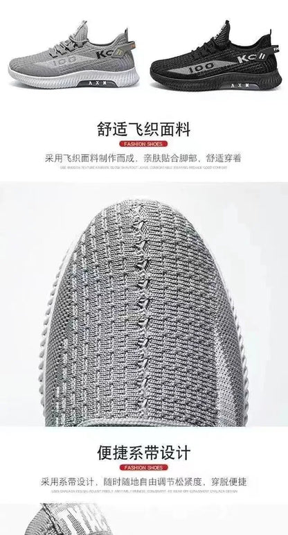2025, weiche Sohlen, Frühling und Herbst, alte Stoffschuhe, atmungsaktive Mesh-Schuhe, rutschfeste, verschleißfeste, lässige Low-Top-Schuhe, Arbeitsschuhe