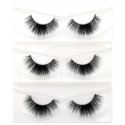 Visofree Eyelashes 3D Mink Lashes High Volume Handmade Mink False Eyelashes Thick Full Strip Lashes Cruelty Free cilios posticos
