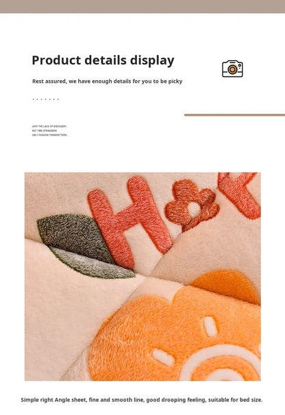 Household Thickened Warm Quilt Core Milk Double-sided Velvet Lamb Wool Autumn Winter Blanket Warm Double-sided Velvet Core