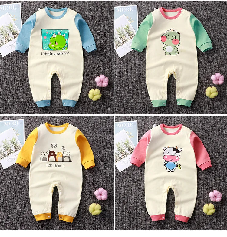 Kinder Overall Babykleidung Strampler Neugeborenen Body Babykleidung Junge Mädchen Artikel Baumwolle Kleinkind Nachtwäsche Einteiliges Outfit.