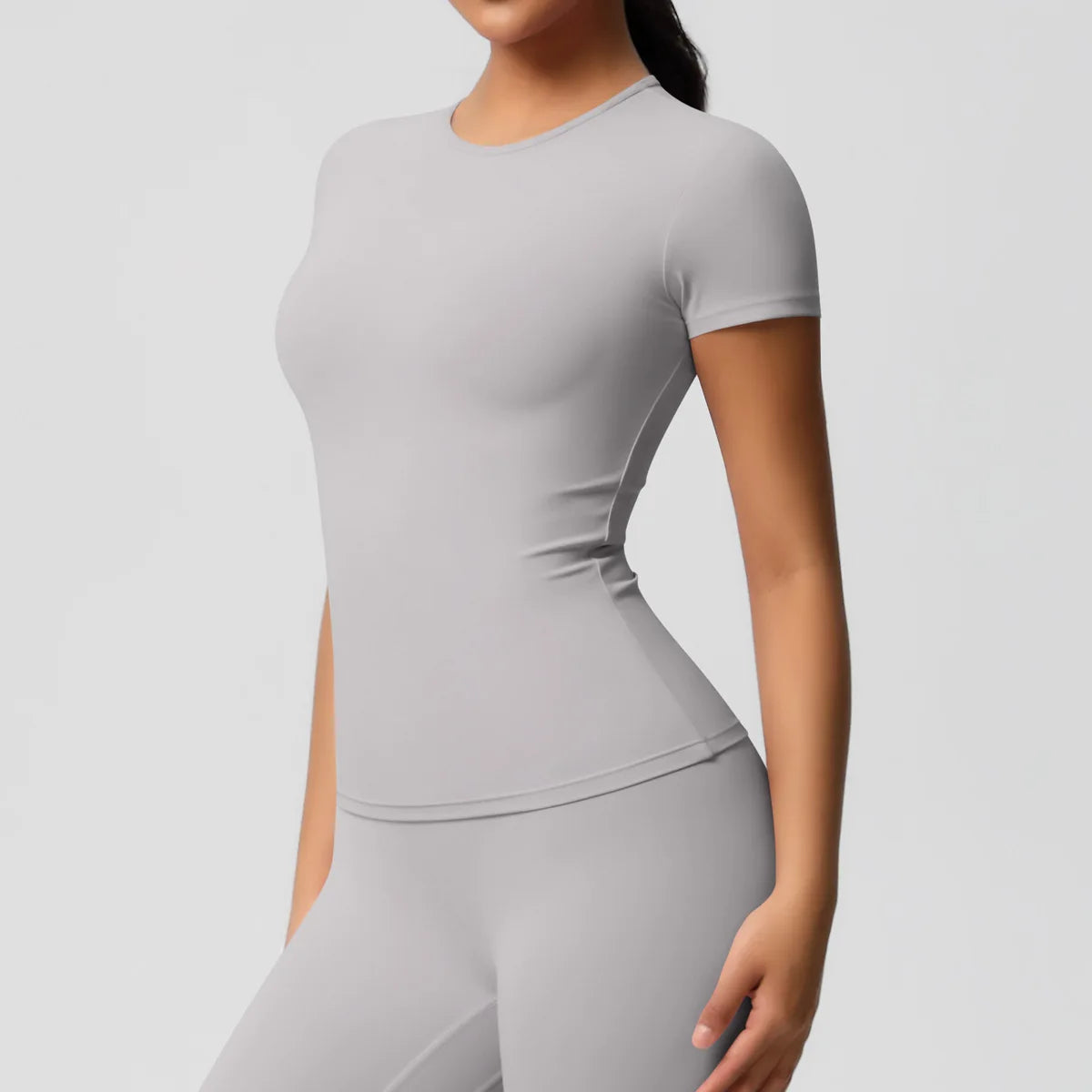 Yoga Suit Gym Sports Set Women Quick-Drying Fitness Set Female Tracksuit Running Workout Long Sleeve Sports Shirt Sportswear