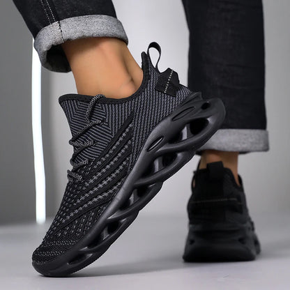Männer Schuhe Bequeme Turnschuhe Atmungsaktiv Für Mesh Tennis Sport Laufen Gehen Im Freien Rot Fliegen Weben Frauen Slip-on Gym schuhe