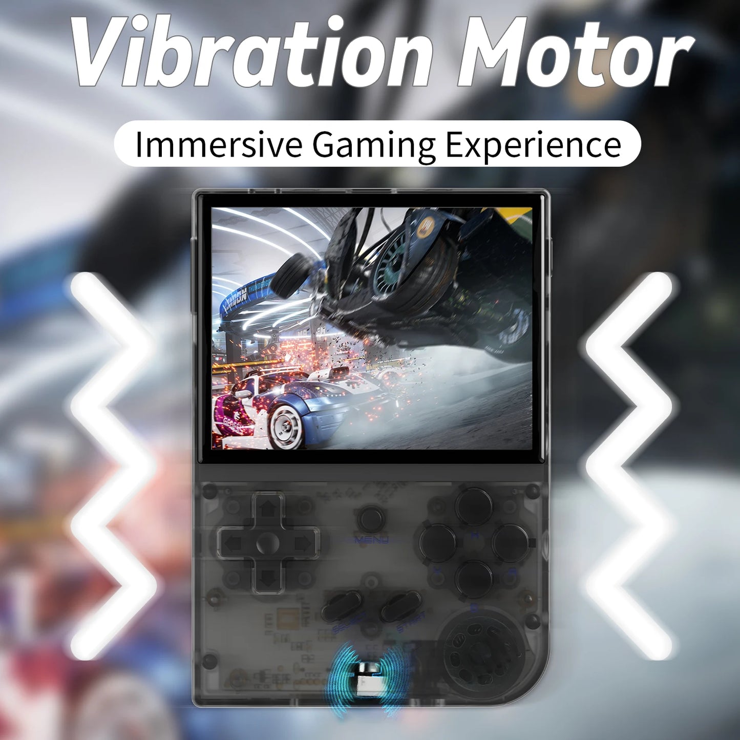 ANBERNIC RG35XX New Updated 3.5-inch IPS Video Game Handheld Game Console With Linux System H700 quad-core ARM Cortex-A53 1.5GHz.