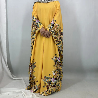 Ramadan Plus Size Abaya Damen Dubai Luxury Islam Arabic Women Muslim Maxi Dresses Clothing Kebaya Kaftan Robe Femme Musulmane.