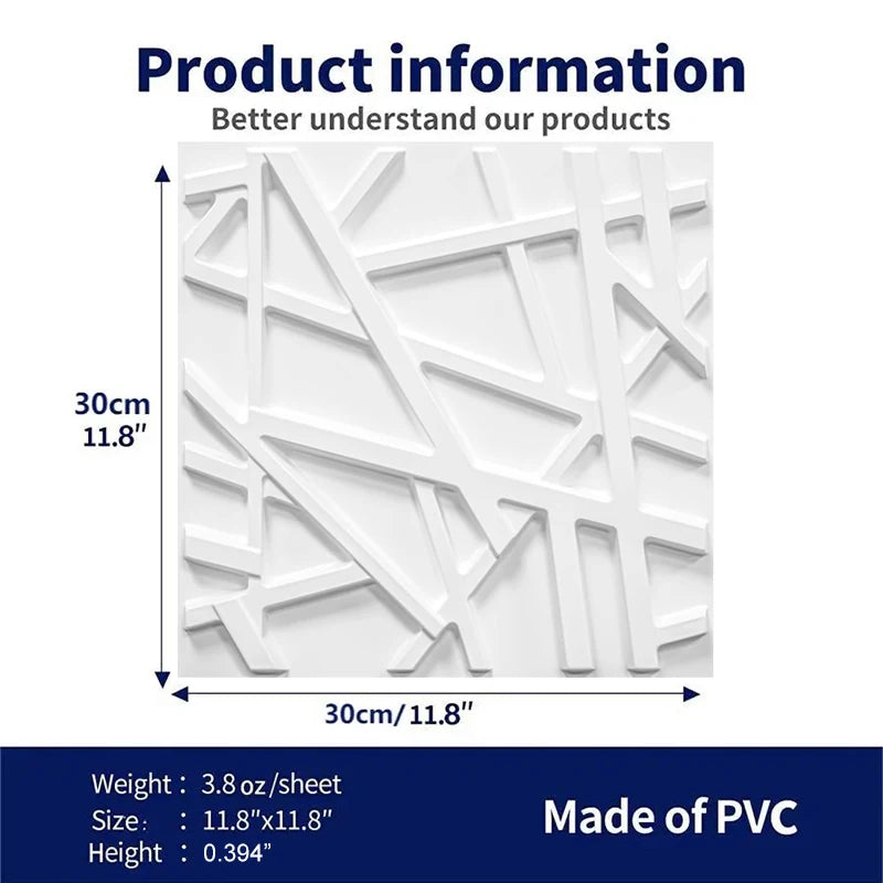 12pcs 30x30cm 3D Stereo Wall Panel Diamond Champagne gold Wood grain tile 3D wall sticker Wood grain living room Bathroom paper