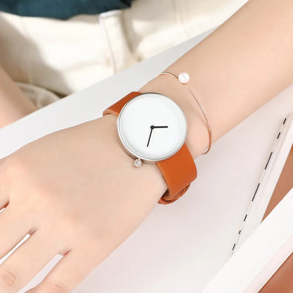 2025 Top New Women Watches Leather Dress Female Clock Luxury Brand Design Men Watches Fashion Couple Wirstwatches Reloj Mujer.