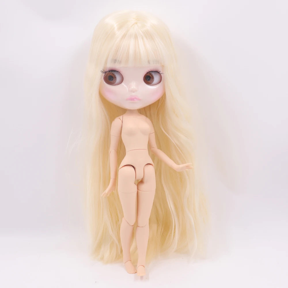ICY DBS Blyth Doll 1/6 Joint Body 30CM BJD toys Natural shiny face with extra hands AB DIY Fashion Dolls girl gift.