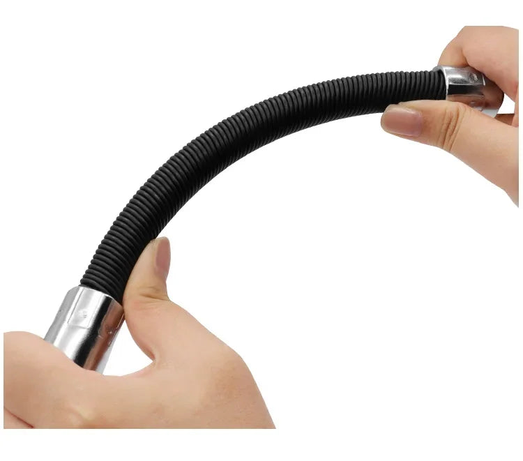 Elektrischer Schraubenschlüssel, elastischer Adapter, universeller weicher Schaft, schneller Ratschenschlüssel, Handfeder-Verlängerungsstange, Relaisstangenhülse, Verlängerungsstange