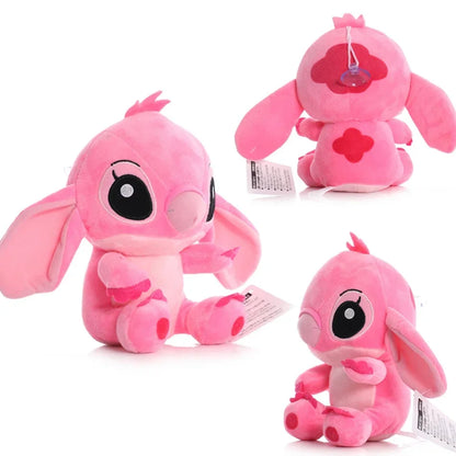 20cm Original Plush Stitch Baby Movie Cartoon Model Doll Children Action Figures Stuffed Toys Pendant Gifts.