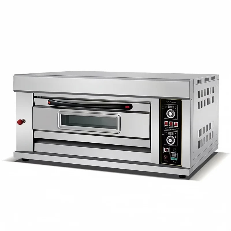 Bakery Oven Gas Electric Oven 1 Deck 2 Deck 3 Deck 2 3 4 6 Trays Cake Combination Baking Oven Sale Commercial.
