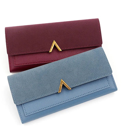 Long Purses For Women Wallet New Fashion Long Coin Purse Card Holder Small Ladies Wallet Female Hasp Mini Clutch billetera bolas.