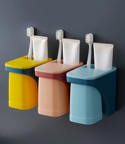 Mundwasser becherset, Bad becher halter, Zahn ablage