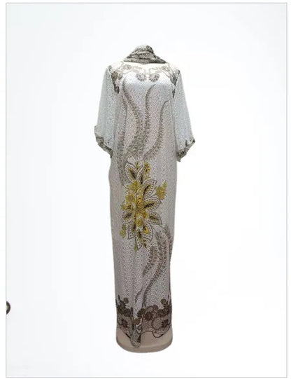 Vestidos Muslim Women Party Dresses Print Jalabiya Abaya Ramadan Kaftan Morocco Dubai Islam Eid Saudi Arab Long Robe Abayas.