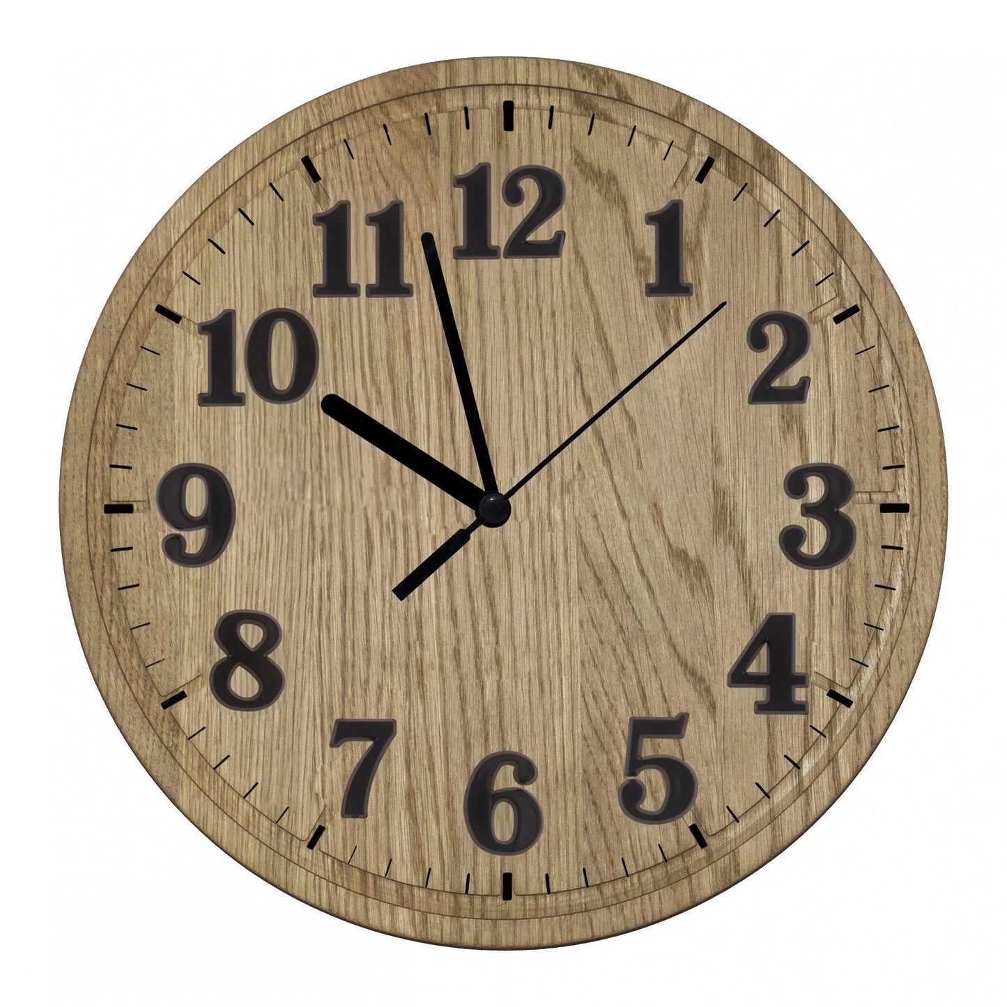 6er-Set Wanduhr mit arabischen Zahlen, Platte für DIY-Dekoration, Kunststoff, schwarz, römisch, arabisch, Quarzuhr, Zahlen, Ersatz-Reparaturteile