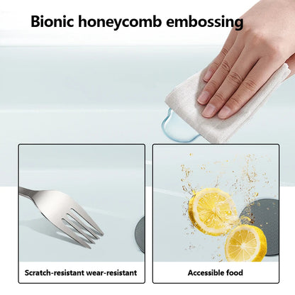 Multifunktionaler digitaler fliegender Regenhahn, weiß, doppelter Wasserfall, Edelstahl-Waschbecken, Küchenspüle, geprägt, großer Einzelschlitz