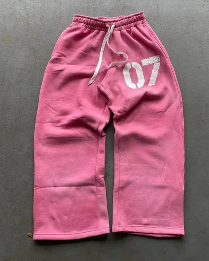 Y2K Retro Gerade Hosen Trainingsanzug Streetwear Hosen Personalisierte Hose Bein Zipper Stickerei Hip Hop Casual Jogger Männer Hosen