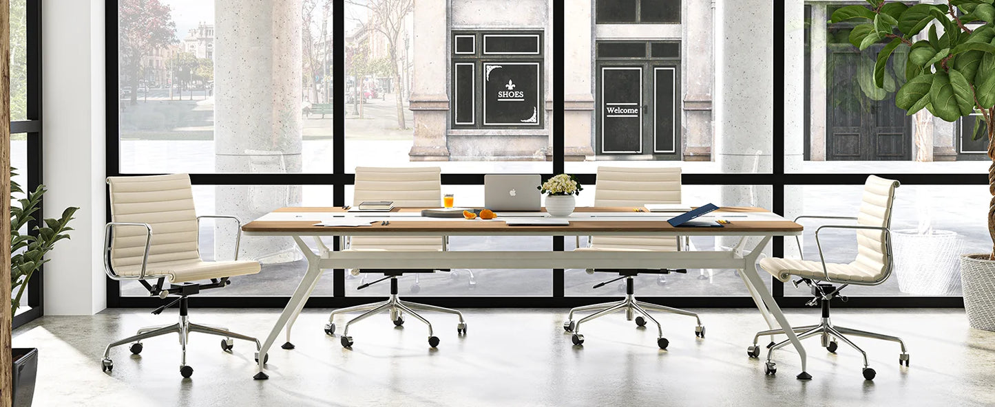 Weiße Drehstühle aus echtem Leder mit mittlerer Rückenlehne, ergonomischer Bürostuhl, verstellbarer drehbarer Gaming-Stuhl aus Leder, gerippter Bürostuhl