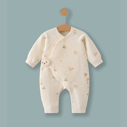 Frühling und Herbst 0-6 Monate Baby Strampler Winter Neugeborene Mädchen Jungen 100 % Baumwolle Kleidung von Langarm Säuglingskleidung Pyjamas.