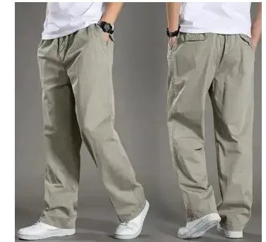 FGKKS 2024 Outdoor Casual Pants For Men Solid Color Large Pocket Breathable Pants High Quality Design Hot Casual Pants For Men.