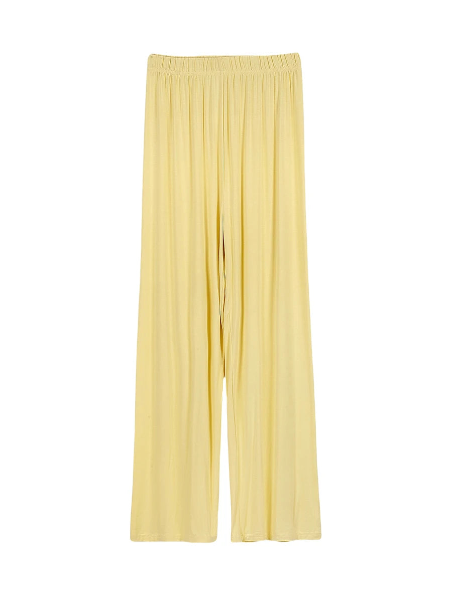 Hirsionsan Modal Soft Loose Sets Women Casual Three Pieces Long Sleeve Cardigan & High Waist Pants & Vest Outfits Tracksuit 2025.