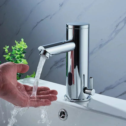 Infrared Bathroom Tap Bathroom Single Lever Faucets non-contact sink faucet Automatic Hand Basin Faucets