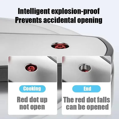 Pressure Cooker Multifunctional Pressure-Limited Explosion-proof Pressure Cooker Stainless Steel Kitchen Pressure Pot.