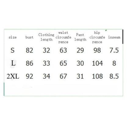 Damen-Pyjama-Set mit Herz-Print, süßes sexy Straps-Top, Shorts, lässiges Heim-Nachtwäsche-Set, bequeme Baumwoll-Loungewear