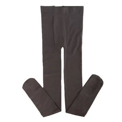 2024 Winter Woman Pantyhose 120D Translucent Wool Sock Pants Stocking Fleece Lined Tights Thermal Pants Legging Fake Pantyhose