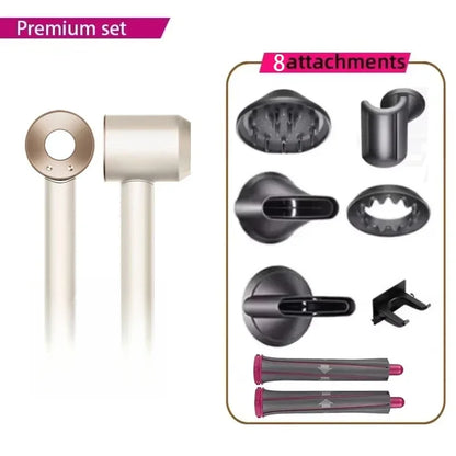 Super Hair Dryer 220V Leafless Hair Dryer Personal Hair Care Styling Negative Ion Tool Schedule Negative Ion Electric Dryer 2.7M.