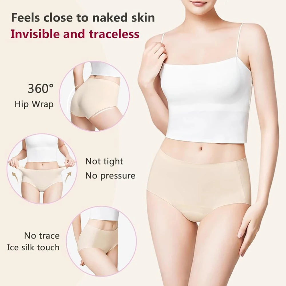 3Pcs Camel Toe Concealer Panties Anti Camel Toe Cover Briefs Cameltoe Prevention Underwear No Show Panties For Leggings.