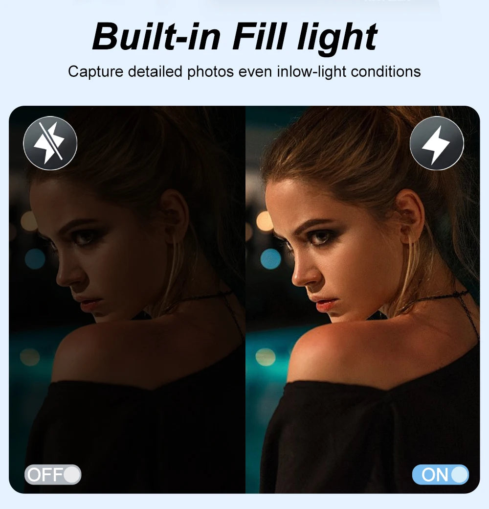 Ouelife 4K Digital Photography Camera 42 Megapixels HD Digital Camera 18X Digital Zoom 3.0'' screen Portable Video Recorder.