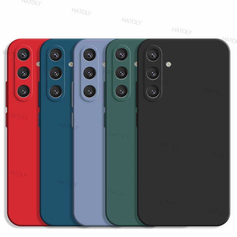 For Samsung Galaxy A16 5G Case Samsung Galaxy A16 A26 A36 A56 5G Cover TPU Shockproof Liquid Silicone Phone Cover Galaxy A16 5G.