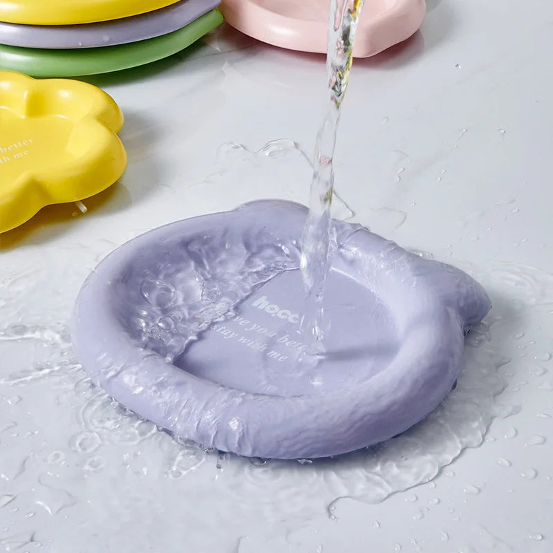 Cat Ceramic Food Basin Pet Small Size Canned Snack Feeding Dish Bowls Puppy Cute Eating Feeders Kitten Supplies.