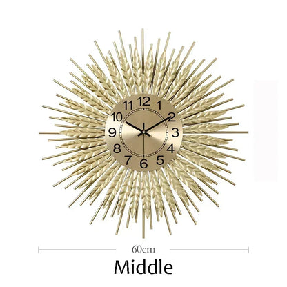 Weizen ohren uhren, Wohnzimmer wanduhren, die Ernte Wohlstand Gesundheit Glück Einheit Freundschaft Vitalität Hoffnung symbolisieren