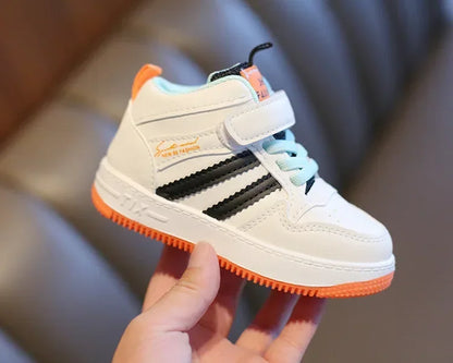 Size 21-32 Children Anti-slip Wear-resistant Casual Shoes Girls Boys Kids Soft Sole Toddler Shoes Baby Breathable Sport Sneakers.