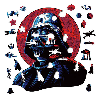 Movie Characters Wooden Puzzle Film Star Wood Jigsaws 2D Magic School Badge Character Jigsaw Toys for Kids.