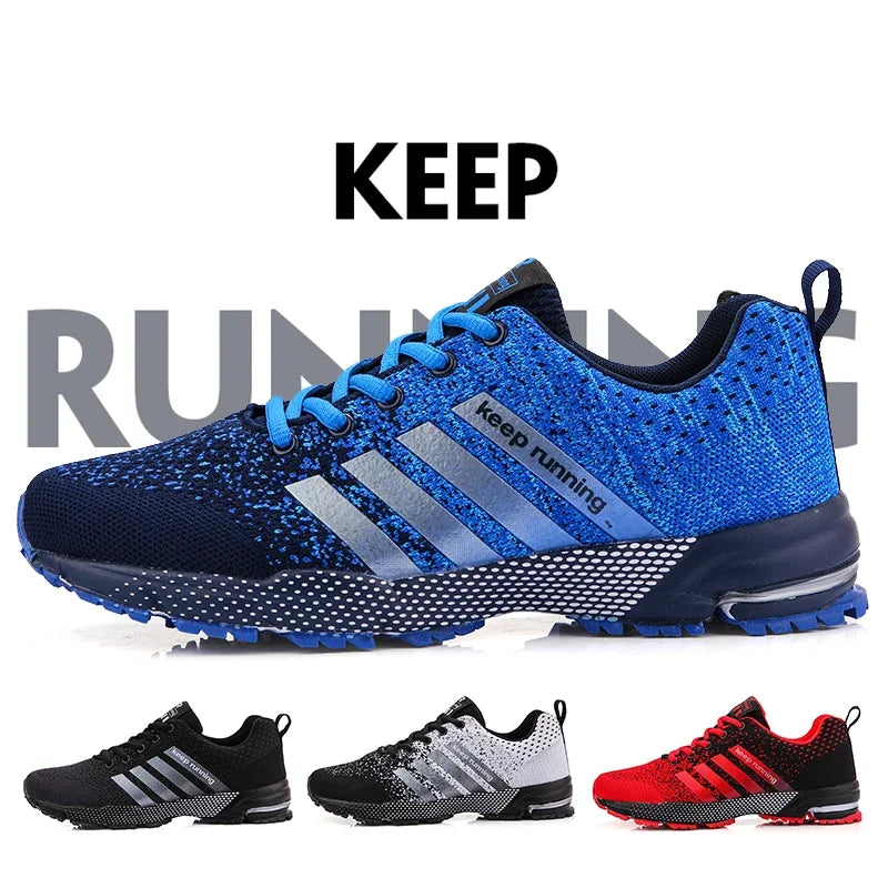 Men Running Shoes Fashion Couple Sneakers Breathable Casual Sport Shoes Outdoor Walking Jogging Tennis Shoes Athletics Plus Size.