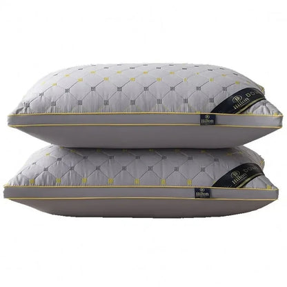 High Quality Pillow Feather Velvet High Rebound Pillow Core For Household Adult Single Neck Protection  To Aid Sleep Pillow Core.