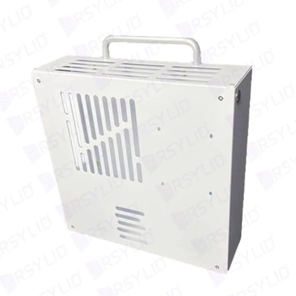 ARSYLID D9 M-ATX Computer Case 5.3L Smaller Mini Core Display Form Factor Chassis 63mm Radiator Flex PSU.