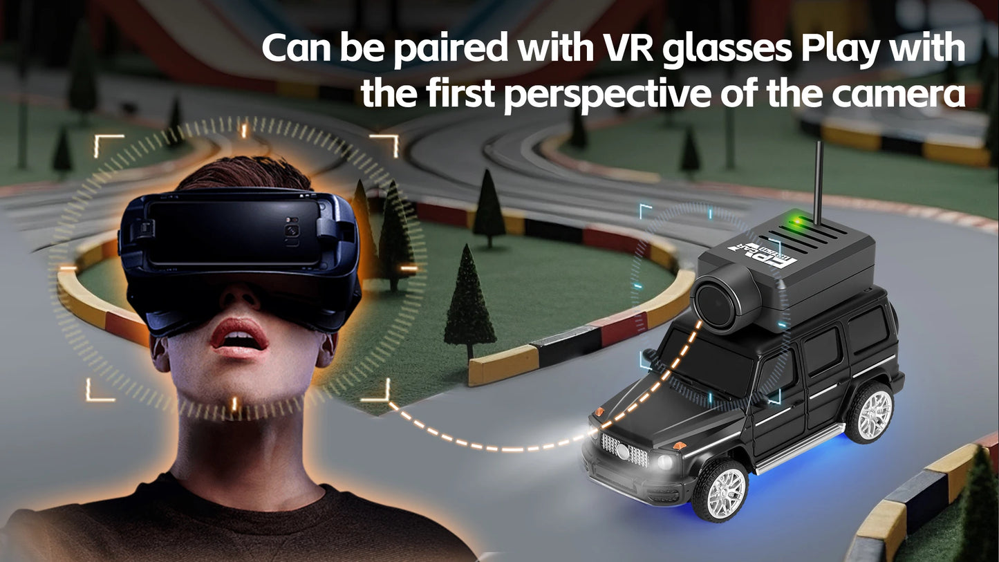 WLtoys 1/64 Mini RC Car with 720P FPV Camera Wifi APP Control 2.4G Reomte Contorl Racing Vehicle Toy for Children 6405 6406