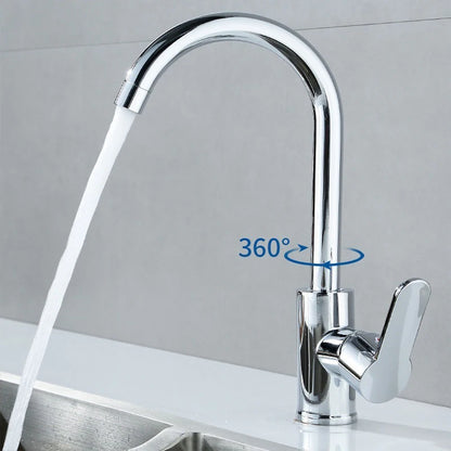 Kitchen Sink Faucet Wash basin Faucet Single Handle Stainless Steel Hot And Cold Mixer Water Tap Deck Mounted Bathroom Faucet