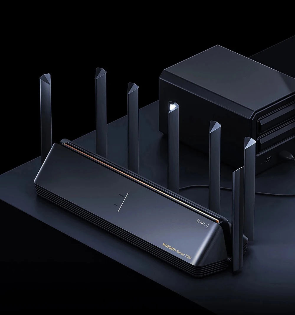 Original Xiaomi Mi Router BE7000 Tri-Band WiFi Repeater VPN 1GB Mesh USB 3.0 IPTV 4 X 2.5G Ethernet Ports Modem Signal Amplifier