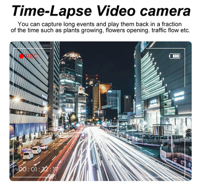 Ourlife AC800 Compact Digital Photography Camera 4K WiFi Webcam Retro Vlog Recorder YouTube 3" Screen 16x Digital Zoom Camera.