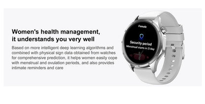 2025 New Men GPS Smart Watch 360 * 360 AMOLED Screen Bluetooth Call NFC Heart Rate Monitoring IP68 Waterproof SmartWatch for Men