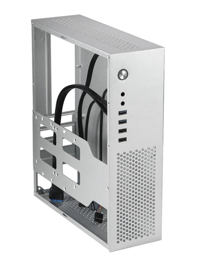A10 7.3L M-ATX Chassis A4 HTPC Portable Computer PC Support PCIe 2.5' SSD Drive Mini Flex PSU Case.